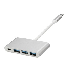 Type C untuk USB 3.0 USB-C Multiport Charging Converter HUB untuk MacBook SL-Intl