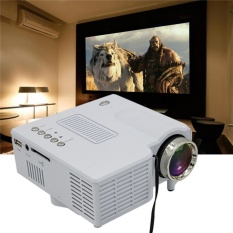 UC28 + 400 Lumens Kecerahan LED Digital Proyektor Multimedia Home Cinema Theater Plug: EU-Intl