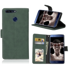 Ueokeird Fashion Pelindung Berdiri Dompet Dompet Kartu Kredit Pemegang Magnetic Flip Folio TPU Lembut Bumper Kulit Case Penutup untuk Huawei Honor 8 Pro/Honor V9-Intl