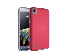 Ueokeird Kasar Shock Modern Ramping Non-slip Grip Cell Phone Cover Case untuk LG X Power-Intl