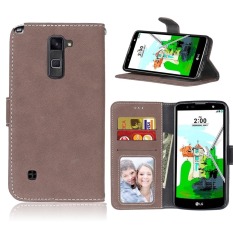 Ueokeird Pelindung Berdiri Dompet Dompet Kartu Kredit Pemegang Magnetic Flip Folio TPU Lembut Bumper Kulit Case Penutup untuk LG G Stylo 2 Plus/Stylus 2 Plus/K550/K530F/K535D-Intl