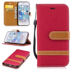 Ueokeird Pelindung Berdiri Dompet Dompet Kartu Kredit Pemegang Magnetic Flip Folio TPU Soft Bumper PU Leather Ultra Slim Fit Case Cover untuk Apple IPhone 6/6 S-Intl