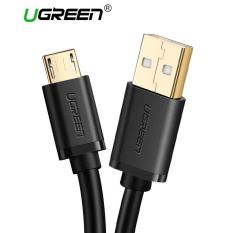 UGREEN 50CM Micro USB Charging Cord Charge Cable for Samsung Xiaomi Redmi LG Oppo Vivo Handphone hp Black