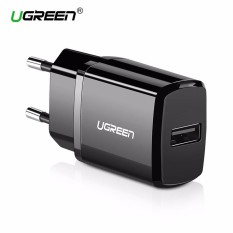 UGREEN 10.5W Universal USB Charger Travel Wall Charger Adapter Smart Mobile Phone Charger for iPhone Samsung Xiaomi iPad Tablets Black - intl
