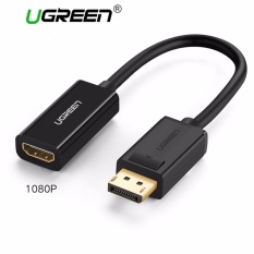 UGREEN 1080 P DisplayPort DP Male TO HDMI Perempuan Kabel Adaptor Tampilan Port Converter untuk Proyektor HP/Laptop Dell -Intl
