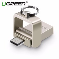UGREEN OTG 64GB Flash Disk for Samsung, Xiaomi, Redmi Android Handphone 2 in 1 mikro OTG USB Flash Drive USB 2.0 seng logam U Disk kompatibel dengan perangkat Android