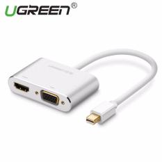 UGREEN Mini DisplayPort (petir) For HDMI VGA Compatible With Adaptor Macbook Pro Air IMac Pro Permukaan (Perak)