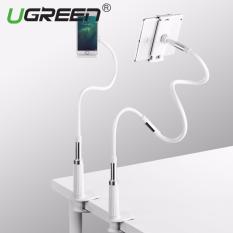 UGREEN handphone smartphone HP Universal Fleksibel Lengan Panjang Pemegang Klip Malas Golongan For Ponsel, Perangkat GPS, Tablet (Perak)