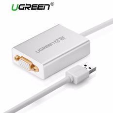 UGREEN USB 2.0 untuk VGA video tampilan eksternal yang kompatibel
dengan kartu grafis adaptor Windows 10/8.1/8/7/Vista/XP edisi, Mac
OS