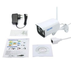 Uinn QD900 1080 P 2.0 Juta Piksel HD Jaringan Kamera Keamanan Pengawasan Kamera Hitam & Putih EU Steker-Internasional