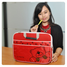 Ultimate Tas/Bag/Softcase/cover/Backpack Laptop Triple Bear 14 inch - Merah
