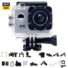 Ultra HD 4 K WiFi Action Camera Sport DV LCD 170D Len Helm Kamera Bawah Air Go Menyelam Tahan Air Pro Camcorder 1080 P 16MP Kamera