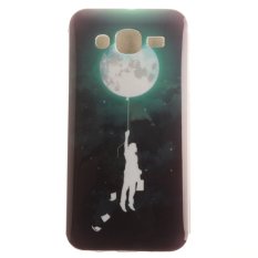 Ultra Ramping Fit Lembut Tpu Telepon Kembali Casing Penutup untuk Samsung Galaxy J5 (Balon Bulan)-Intl
