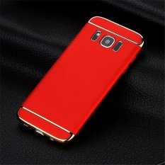 Ultra Slim Hard Armor Shell Hibrida Edge Plating Punggung Aksesoris Phone Cover Case untuk Samsung Galaxy S8/Samsung S8 -Intl