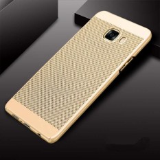 Ultra Slim Mesh Case Lightweight Heat Dissipation Anti-Scratch Premium Hard PC Anti-fingerprint Shell Protective Case Cover for Samsung Galaxy C5 Pro - intl