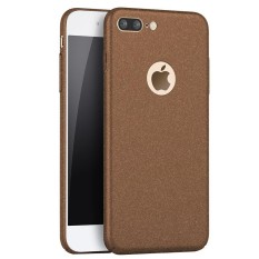 Ultra Tipis Pegangan Yang Sangat Baik Menunjukkan Logo Case Cover Bumper Scratch Resistant Dilapisi Premium PC Bahan Perlindungan Slim Sepenuhnya Cover Kulit untuk Apple IPhone 7 Plus/8 Plus (Frostde Versi) -Intl