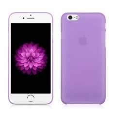 Ultra Tipis Semi Transparan Clear Matte Case untuk IPhone 6/6 S 4.7 (Violet) (LUAR NEGERI) -Intl