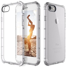 Ultra-thin Slim Transparent TPU Silicon Back Cover For iPhone 5 6 6s 7 Plus Color:Transparent Models:iPhone 7 - intl