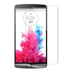 Ultra Tipis 0.3mm Transparansi HD Film Pelindung Layar Kaca Temper Ledakan-bukti Anti Meledak For LG G3 D858 (jelas)