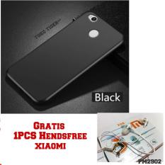 Ultraslim Premium Black Matte Hybrid Case for Xiaomi Redmi 4X - Black + Hendsfree Xiaomi -