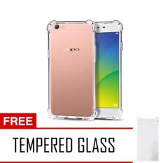 Ultrathin Anti Shock Oppo F3 Indonesia Softcase Anti Jamur Anti Crack Oppo F3 Air Case 0.3mm / Silicone / Soft Case F3 / Case Hp F3 Free Temper Glass - Transparant