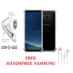 Ultrathin Anti Shock Samsung S8 Softcase Anti Jamur Anti Crack Samsung s8 Air Case 0.3mm / Silicone / Soft Case s8 / Case Hp S8 Free Handsfree Samsung - Transparant