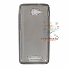 Ultrathin For Andromax B Ultrathin Jelly Air Case 0.3mm Soft Backcase / Silicone / SoftCase / Soft Backcase / Casing Hp - Hitam Transparan