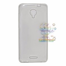 Ultrathin For Andromax L Ultrathin Jelly Air Case 0.3mm Soft Backcase / Silicone / SoftCase / Soft Backcase / Casing Hp - Putih Transparan