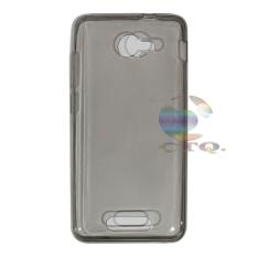 Ultrathin Jelly Case For Andromax B Air Case 0.3mm Soft Backcase / Silicone / SoftCase / Soft Backcase / Casing Hp - Hitam Transparan