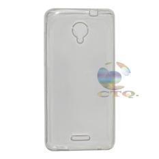 Ultrathin Jelly Case For Andromax L Air Case 0.3mm Soft Backcase / Silicone / SoftCase / Soft Backcase / Casing Hp - Putih Transparan