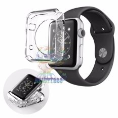 Ultrathin Jelly Protection Crystal Case For Apple Watch Apple Watch 38 mm 1st Generation iWatch Soft Silicone / Pelindung Jam / Silicone Apple Watch - Bening