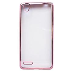 Ultrathin Silicon Case for Oppo F1 - Rose Gold