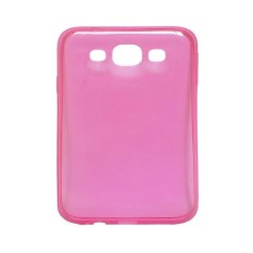 Ultrathin Softcase Samsung Tab 3V Transparant - Pink