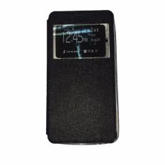 Ume Acer Liquid Jade S55 / Acer S55 Ukuran 5.0 Inch View / Flip Cover / Flipshell / Leather Case / Sarung Case / Sarung Handphone / Sarung HP Acer S55 - Hitam
