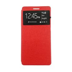 Ume Enigma Case untuk Samsung Galaxy Young Duos Flip Cover - Merah