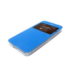 Ume Flip Cover Asus Zenfone Go ZC451TG 4.5 inchi Biru Muda / Leather Case Asus Zenfone Go 4.5
