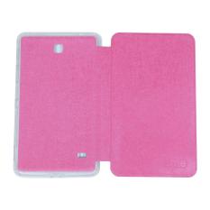 Ume Samsung Galaxy TAB 4 Ukuran 7.0 Inch T230/ T231 Non View / Flip Cover / Flipshell / Leather Case / Sarung Case / Sarung Tablet / Sarung Samsung Tab 4 - Pink