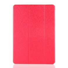 Ume Flip Leather Case Cover For Ipad 4 - Merah