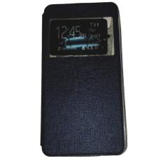Ume Acer Liquid Jade S55 / Acer S55 Ukuran 5.0 Inch Flipshell / Flip Cover Acer S55 / Leather Case / Sarung Case / Sarung Handphone / View - Biru Tua