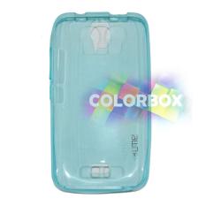 Ume Huawei Y3 / Y3C / Y360 / Y336 Ultrathin Huawei Y3 / Ultra Thin / Softcase / Silikon / Silicone / Casing HP - Biru Transparan