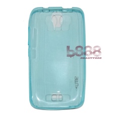 Ume Huawei Y3 / Y3C / Y360 / Y336 Ultrathin / Ultra Thin Huawei Y3 / Softcase / Silicone / Silikon / Casing HP - Biru Transparan