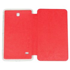 Ume Samsung Galaxy TAB 4 T230/ T231 Ukuran 7.0 Inch Flipshell / Flip Cover / Leather Case / Sarung Case Samsung Tab 4 / Sarung Tablet / Non View - Merah