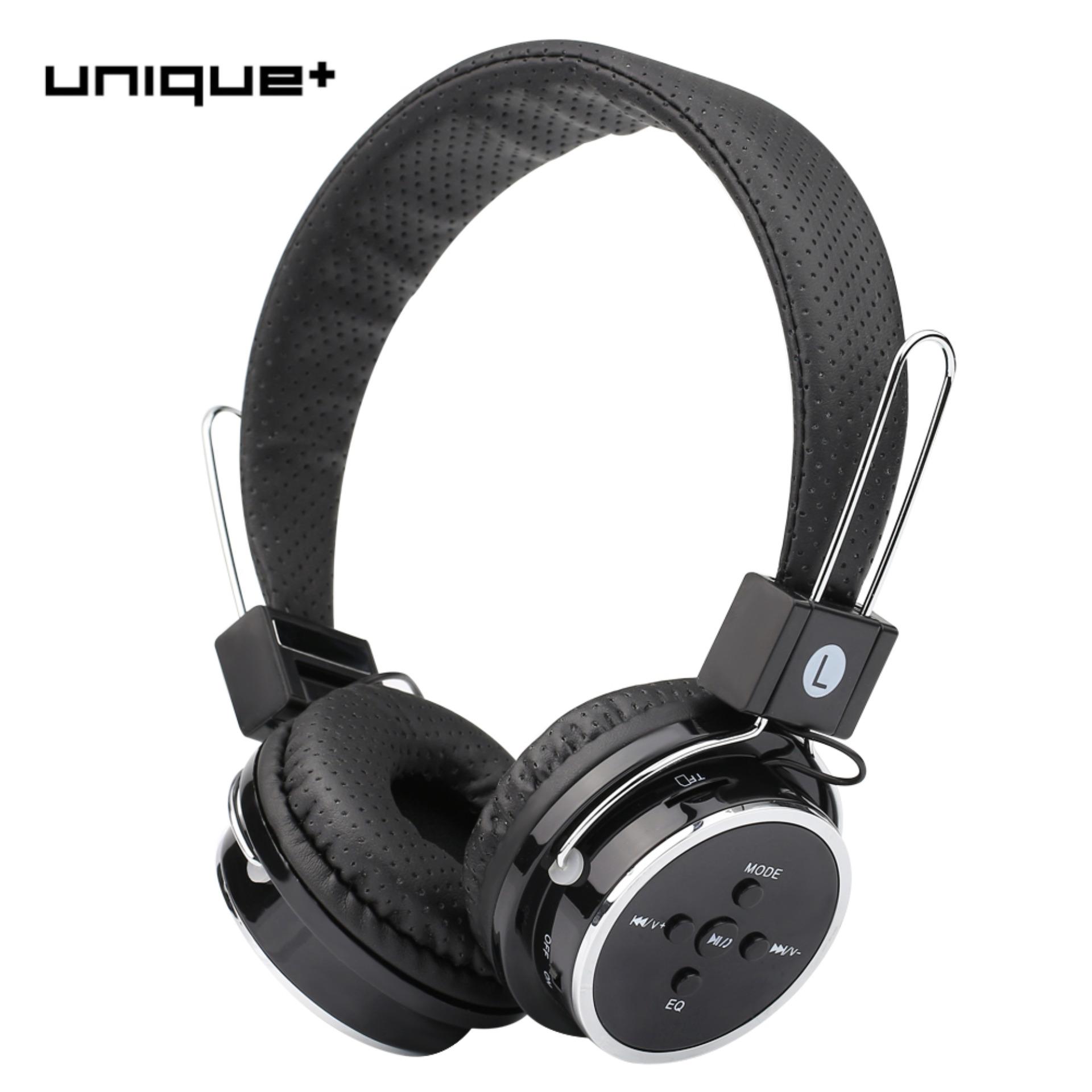 Headset & Headphone Terbaru Unique B 05 Bluetooth Headset Stereo Handsfree Headphone Music dengan Microphone Untuk Samsung Xiaomi iphone