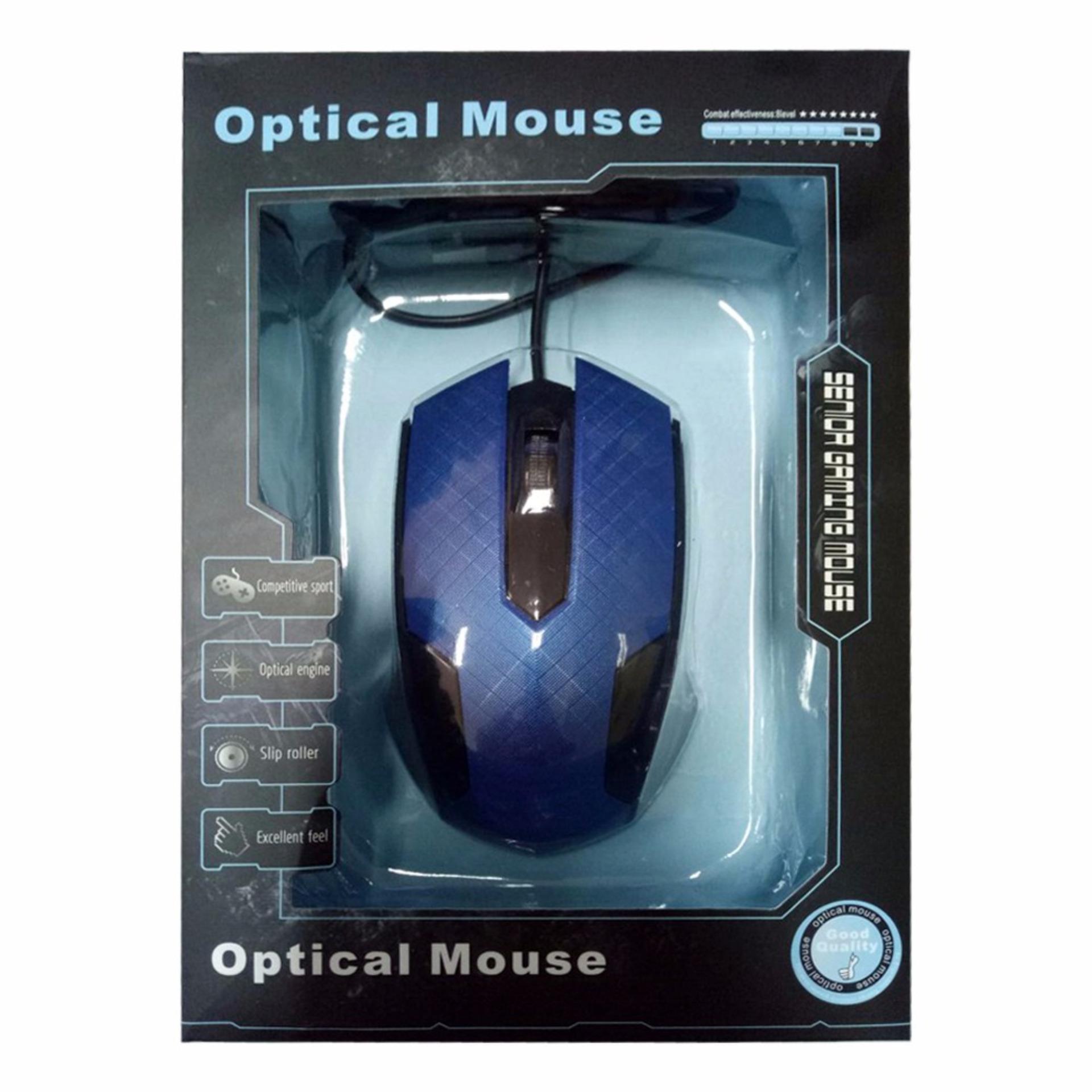 Unique Mouse Kabel 8029 Model Gaming Untuk Home Office Komputer Laptop PC