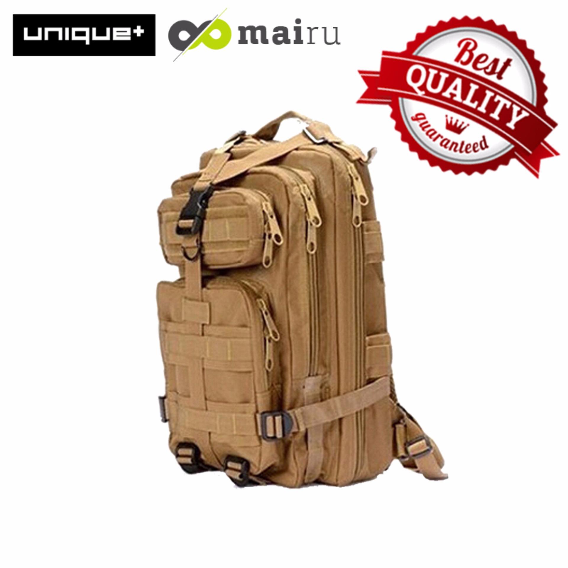 Mairu Tas Army Ransel 3P Militer Impor Shoulder Backpack Bag Army Tactical Outdoor
