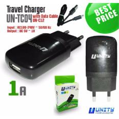 unity charger micro USB Travel Adapter un -c12-hitam