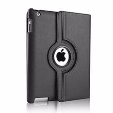 Universal 360 Rotating Leather Stand Flip Case For iPad Mini - Hitam