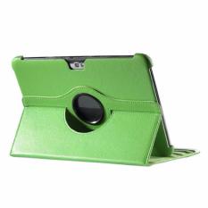 Universal 360 Rotating Leather Stand Flip Case For Samsung Note 10.1 N8000 - Hijau