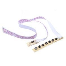 Universal 7 Tombol V29 V59 TV Switch Keypad Board dengan Antarmuka