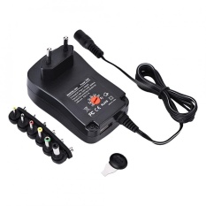 Universal AC/DC Power Adapter Supply 5 V 2.1A USB Port 6 Tips 30 W 3 V/4.5 V/5 V/6 V/7.5 V/9 V/12 V UNI EROPA-Internasional